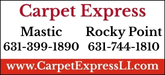 Carpet Express Sponsorship Banner