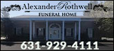 Alexander-Rothwell Funeral Home Sponsorship Banner