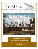 Bulletin November 5, 2023