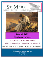Bulletin March 6, 2022