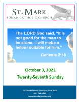 Bulletin October  3, 2021
