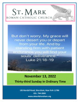 Bulletin November 13, 2022
