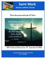 Bulletin: September 27, 2020