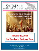 Bulletin January 22, 2023
