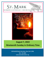 Bulletin August 7, 2022