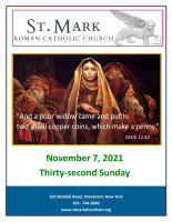 Bulletin November 7, 2021