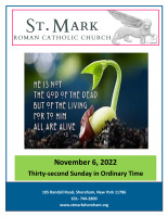 Bulletin November 6, 2022