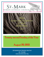 Bulletin August 29, 2021