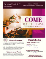 Twenty-eighth Sunday OT, October 11, 2026